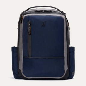 Travelpro® Altitude™ Slim Expandable Laptop Backpack 20-24L- Stellar Navy/ Grey