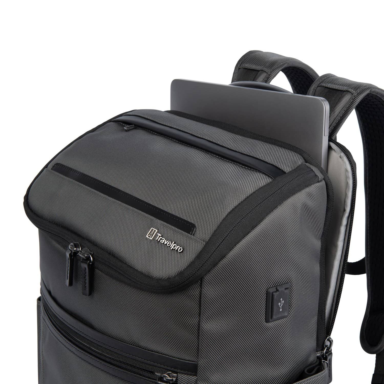 Crew™ Executive Choice™ 3 Medium Top Load Backpack- Titanium Grey